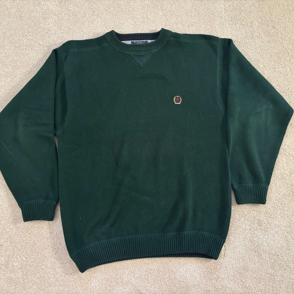Tommy Hilfiger Dark Green Sweater